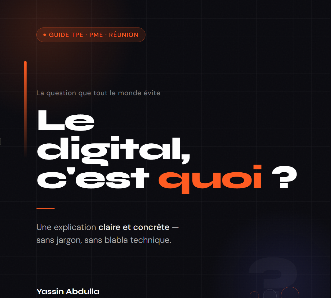 Le digital, c'est quoi exactement ? Une explication simple et concrète